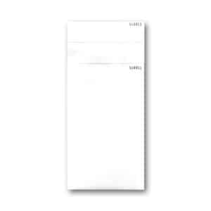 5532<br>Plain White<br>Order Envelope<br>without Barcode